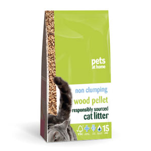 Pets at Home Wood Pelet cat litter reviews
