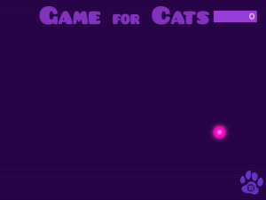 iPad game for cats